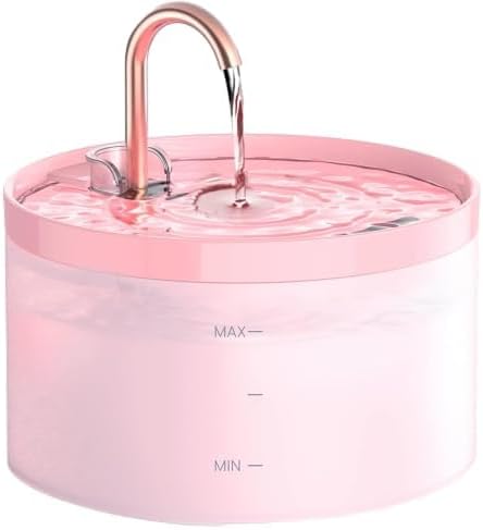 Cat Water Fountain Pink